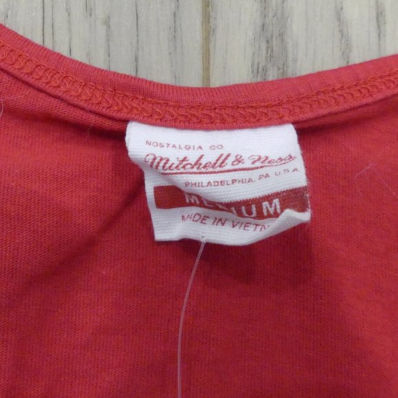 Toronto Blue Jays Mitchell & Ness Vintage Red Medium Tank Top - Picture 4 of 5